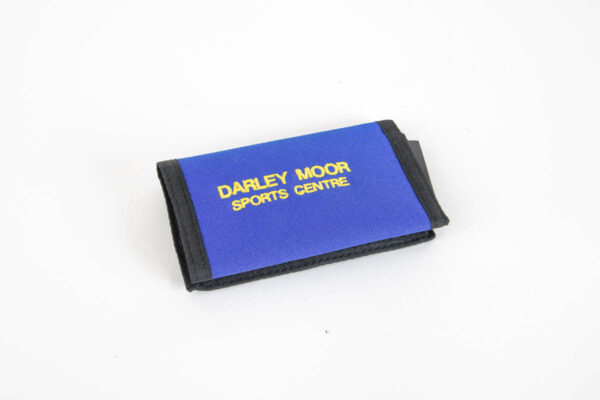 Darley Moor Ripper Velcro Fastening Blue Wallet